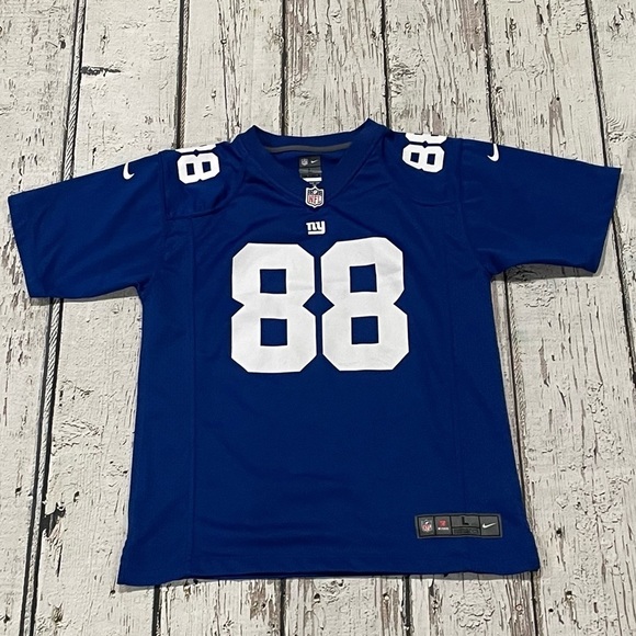 Kids Boys Hakeem Knicks New York Giants Nike NFL Football Jersey Shirt - Picture 1 of 7